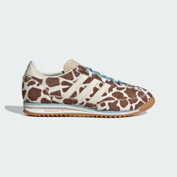 Adidas 愛迪達 SL 72 OG W [KH8967] 女 休閒鞋 復古 麂皮 流行 動物紋 棕