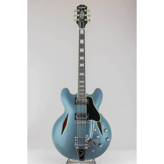 Epiphone エピフォン Shinichi Ubukata ES-355 Custom Bigsby   Pelham Blue セミアコギター