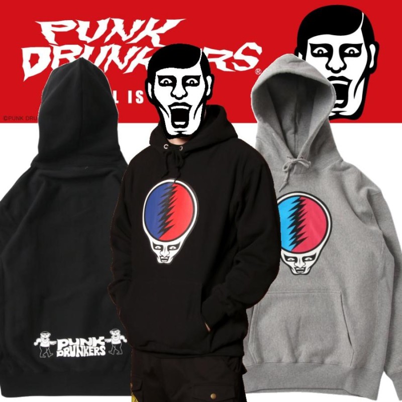 PUNKDRUNKERS グレイトフルアイツパーカ パンクドランカーズ プル