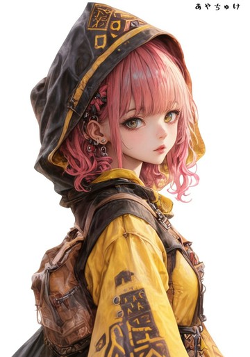 【11月新品】07-105-0068 人物貼紙 冬日女孩