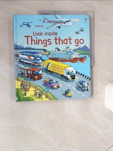 【書寶二手書T5／少年童書_ZUS】Look inside things that go_Rob Lloyd Jones,Stefano Tognetti