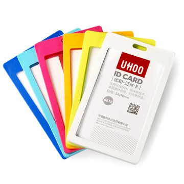 【文具通】Chips Garden 襄園 UHOO 6612 彩雅 證件卡 證件套 識別證 直式 F6010888【APP滿額下單4%點數(單一帳號最高1000點)】7/31止