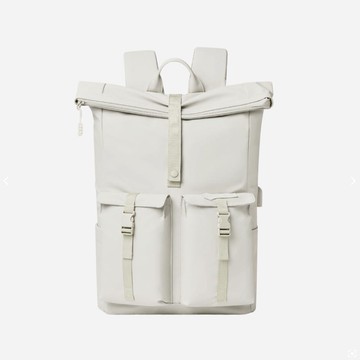 【Nordace】 Edin 米色捲頂後背包(日常及通勤上班上學)