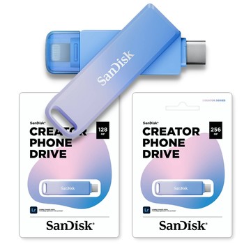 SanDisk【 CREATOR PHONE DRIVE 雙用隨身碟 】128GB/256GB