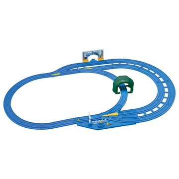 PLARAIL 多美火車 單複線自動切換三軌道組