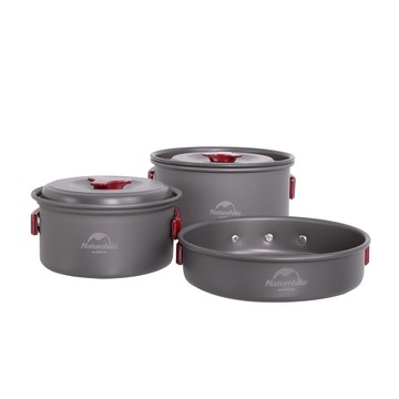 【Naturehike】鋁合金便攜炊具套鍋餐具9件組 戶外野營 2-3人 原廠公司貨一年保固