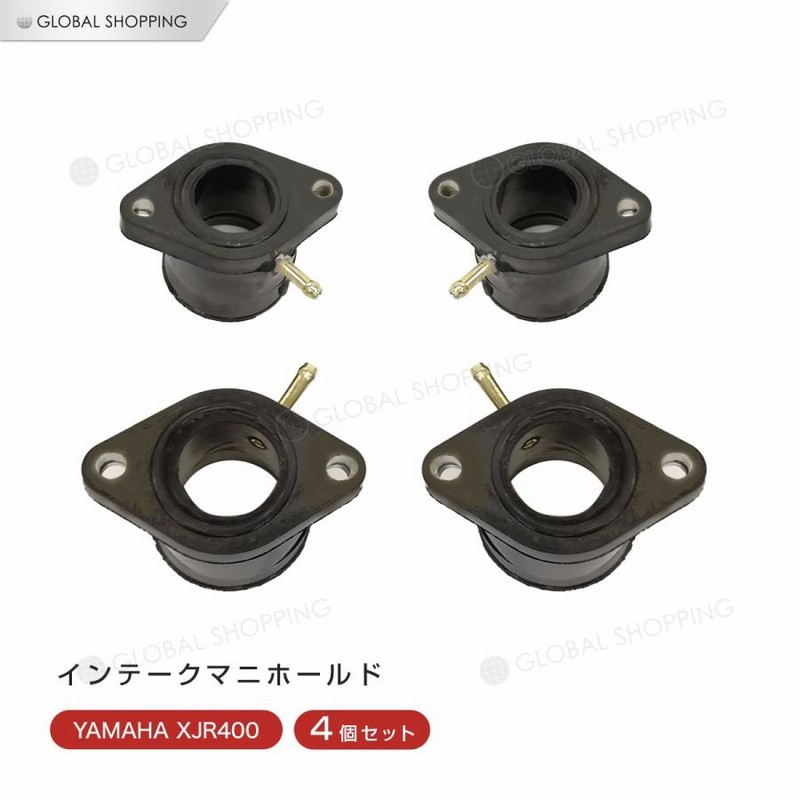 インテークマニホールド 4個セット '94-'00 XJR400 XJR400R 4HM