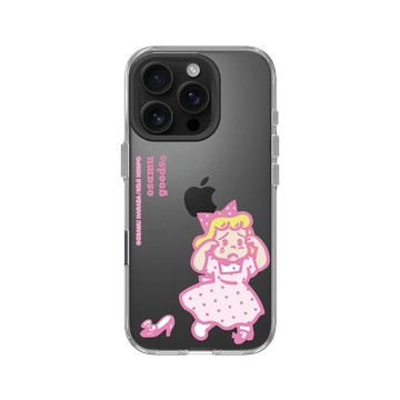iPhone 16 Pro Clear Case（相機按鈕） 透明 - OSAMU GOODS - Betty 遺失了高跟鞋