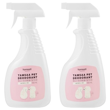 Tamsaa 寵物環境除臭噴霧 Floral Musk 550ml  2瓶