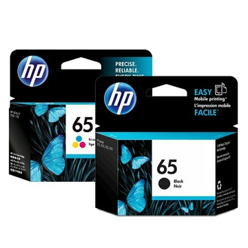 【CUBE卡最高10%回饋】HP 65 1黑1彩原廠墨水匣 N9K01AA N9K02AA 適用 2623/3720/3721/3723/3724/5020