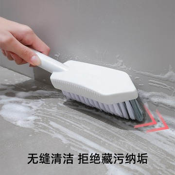 地板刷帶柄硬毛去死角瓷磚縫隙刷家用浴室清潔神器衛生間刷地刷子