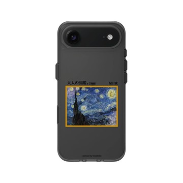 iPhone Air Clear (相機按鈕) 酷墨灰 - 大人の図鑑 - 藝術編_星月夜
