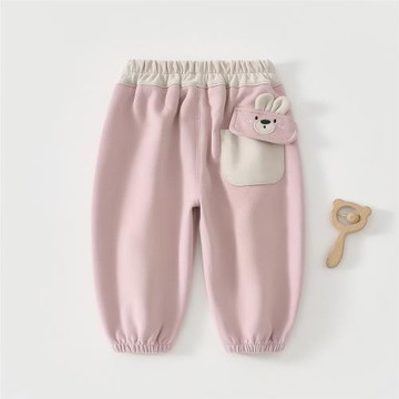 寶寶秋季衛褲小童春秋季兒童休閑寬松版運動褲休閑褲男童女童長褲