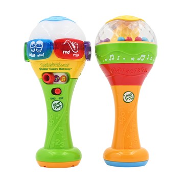 Leap Frog 跳跳蛙 動感沙沙鈴 雙語模式 英語 西班牙語 認識顏色 認識數字  1組