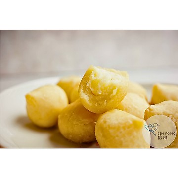 【信風】－B22黃金QQ球(有餡)／超商799免運／冷凍宅配／中式料理／炸物／真空包裝／料理包／調理包／加熱即食／冷凍食