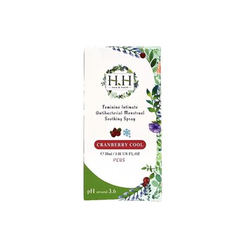 hh草本新淨界私密經期舒緩噴霧plus  蔓越莓涼感 30ml/ 瓶