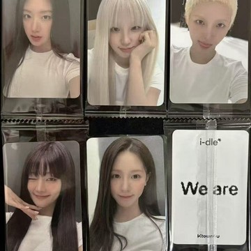 ⭐台灣預購正版⭐idle k4 3.0特典卡we are  MINI8特別版特典卡 雨琦米妮舒華