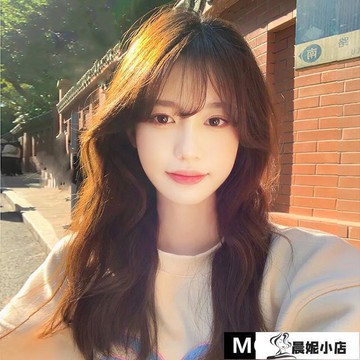 假髮假發女長發大波浪長卷發自然逼真全頭套式仿真韓式圓臉氣質中長發