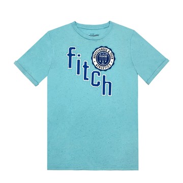 A&F 可愛標章拼字童裝短T