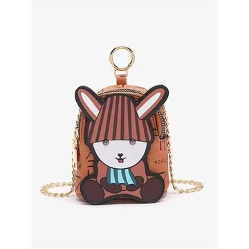 新款可愛兒童小包包零錢包鑰匙包便攜斜跨迷你包古靈精怪卡片包