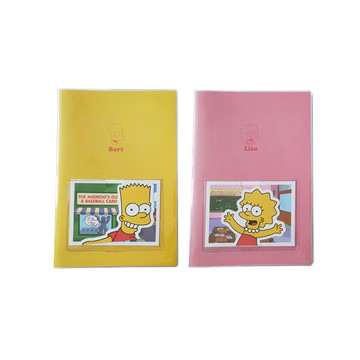 ASittHiNK 辛普森家庭月計劃行事曆組 Set 2本  黃色壩子 + 粉色花枝款  130 x 190mm  1組