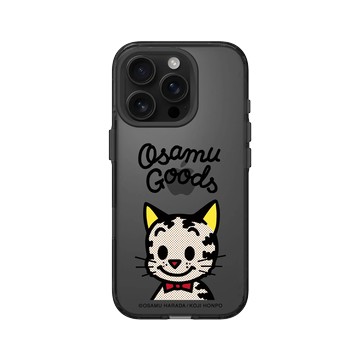 iPhone 16 Pro Clear (相機按鈕) 酷墨灰 - OSAMU GOODS - 經典系列-CAT