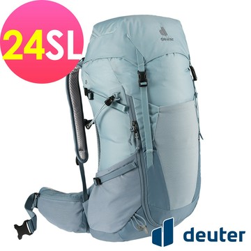 【deuter 德國】FUTURA透氣網架背包3400521水藍