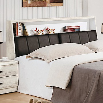 AS DESIGN雅司家具-卡特古橡木雙人5尺床頭-152x23.5x102cm