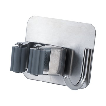 hold掛/304不鏽鋼拖把夾-1夾1勾x3組