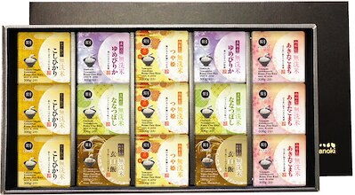 ギフト 無洗米 銘米 食べ比べセット6種 2合(300gx15袋) 計4.5kg 令和4年産   お中元 お歳暮 内祝い プレゼント