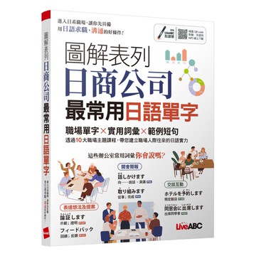 LiveABC 圖解表列日商公司最常用日語單字