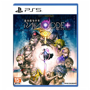 PlayStation PS5 超偵探事件簿 霧雨謎宮Plus亞中版預購特典  單一商品