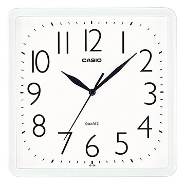 CASIO 卡西歐 方形掛鐘 IQ-06-7DF  白色