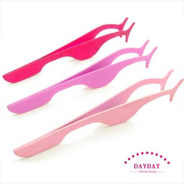 【假睫毛專用】馬卡龍色系塑膠輔助夾(不挑色)-單支 [48191]