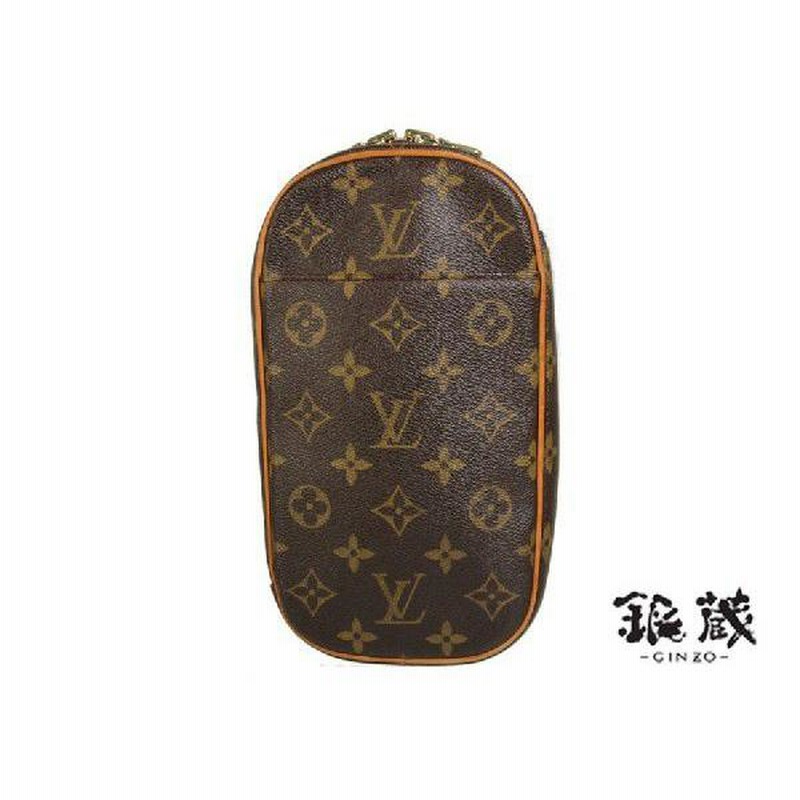 ルイヴィトン LOUIS VUITTON モノグラム ポシェットガンジュ M51870