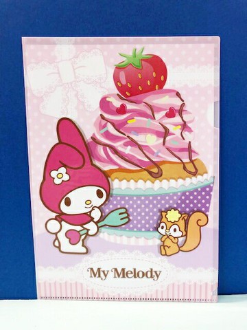 【震撼精品百貨】My Melody 美樂蒂 美樂蒂A4文件袋-條紋#02792 震撼日式精品百貨