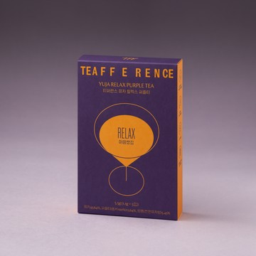 TEAFFERENCE Purple Tea #Yuja Relax 1.1g 5ea