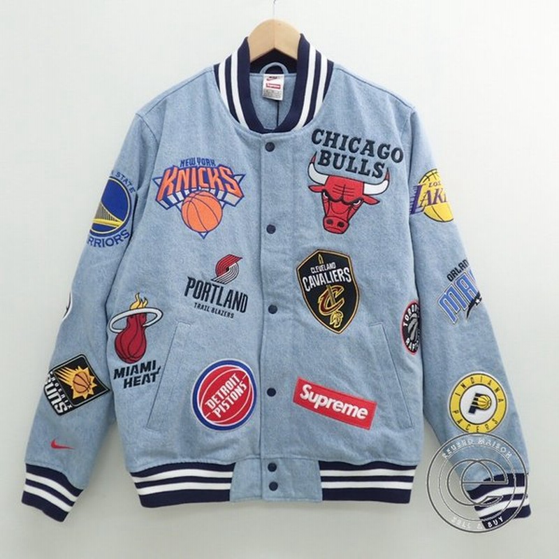 nike supreme denim jacket