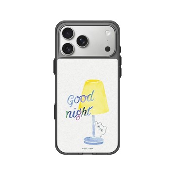 iPhone 17 Pro Max Clear (相機按鈕) 酷墨灰 - 爽爽貓 Song Song Meow by SECOND - good night