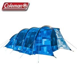 [ Coleman ] INDIGO LABEL 隧道式 2-ROOM 丹寧藍 帳篷 / 公司貨 CM-32597