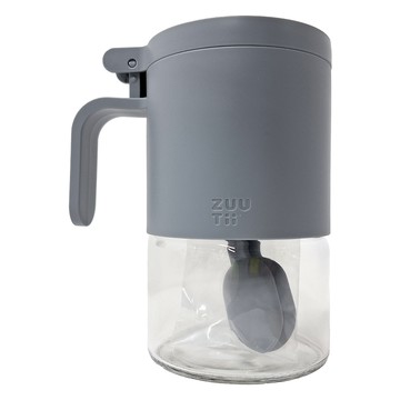 ZUU Tii 玻璃調味料罐 300ml 10.5x7.5x12.5cm  1個
