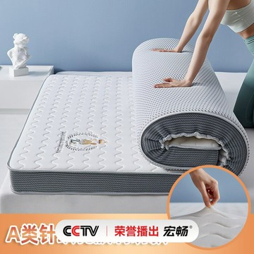 A類記憶棉床墊軟墊家用臥室乳膠海綿租房專用宿舍學生單人薄床墊鑫弘-家具衛浴 可打統編