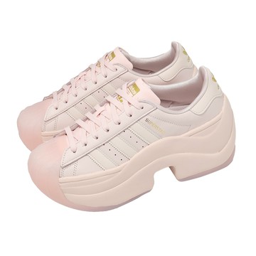 [ACS] adidas 愛迪達 休閒鞋 Superstar Bold 女鞋 粉紅 復古 貝殼鞋 厚底 增高 IH4518