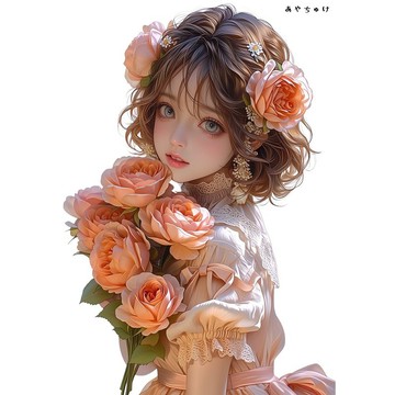 【3 月新品 3】07-119-0006 人物貼紙 春日到來