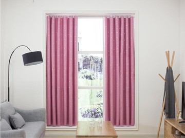 窗簾  窗簾免打孔安裝窗簾布成品全遮光簡易簡約現代臥室租房飄窗簾  mks  瑪麗蘇