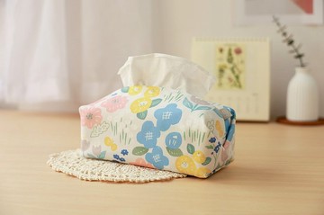 【花園走走-衛生紙套】桌上型 / 版型硬挺