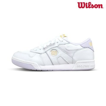 【Wilson威爾森】Pro Staff 87 Mesh 女款 網球鞋 白色/薰衣草紫