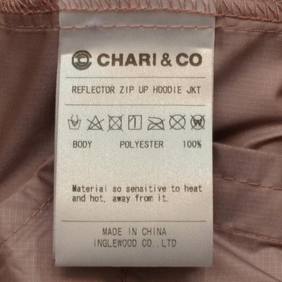 未使用 定価20900円 CHARI&CO チャリアンドコー REFLECTOR ZIP UP