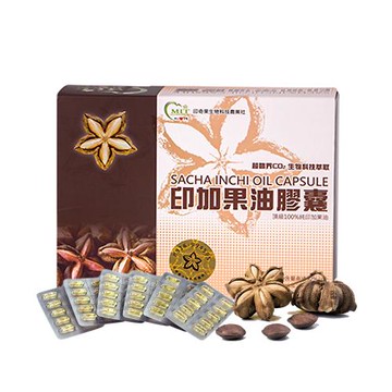 【印奇果生技】頂級印加果油膠囊x1盒(60粒/盒)