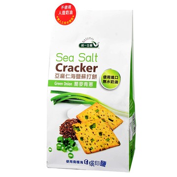 亞麻仁海鹽蘇打餅-青蔥